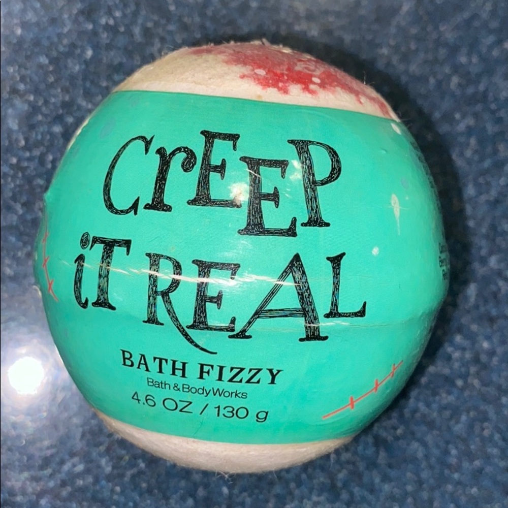 Rare Bath and Body Works Halloween bath bomb